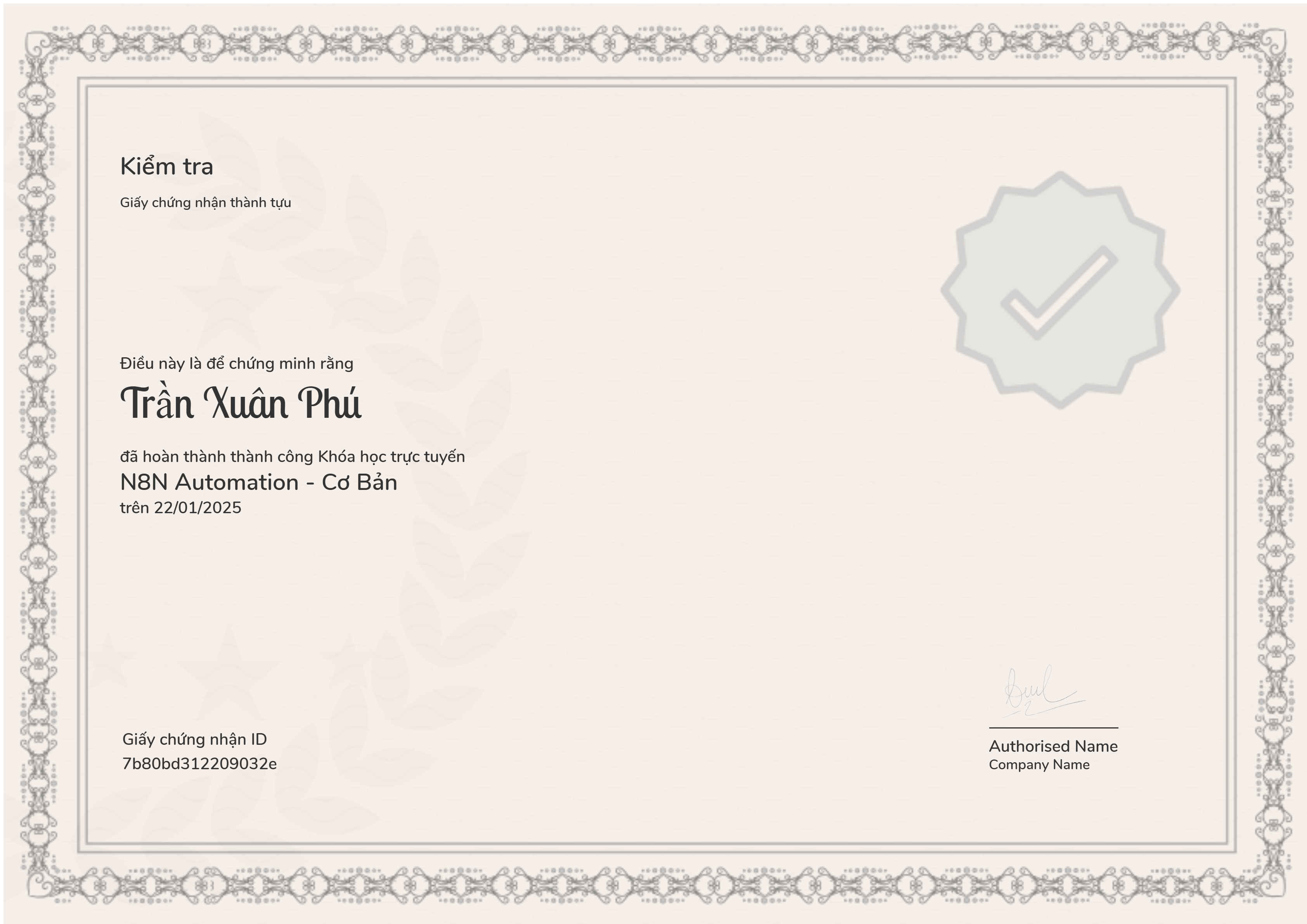 N8N Automation - Cơ Bản